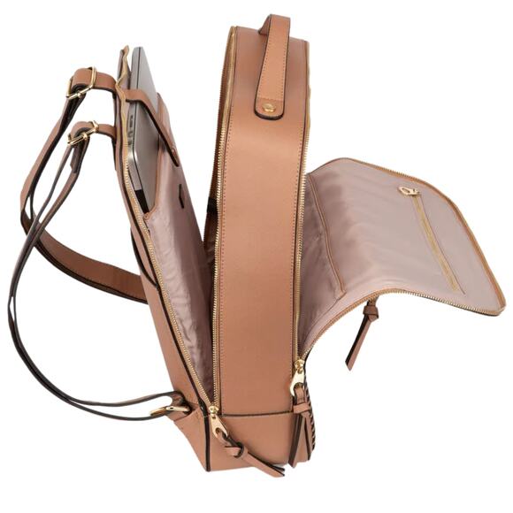 Calpak Kaya Laptop Backpack - Caramel | NWT | Minor Flaw - Picture 4 of 7